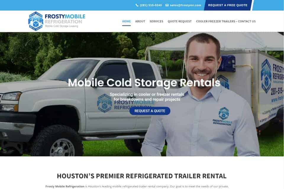 Frosty Mobile Refrigeration by Houston Home Revival